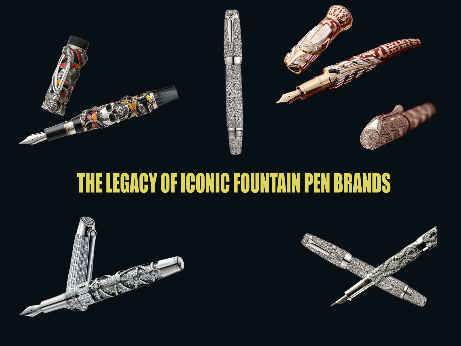 Most Expensive Fountain Pens Still So Valuable