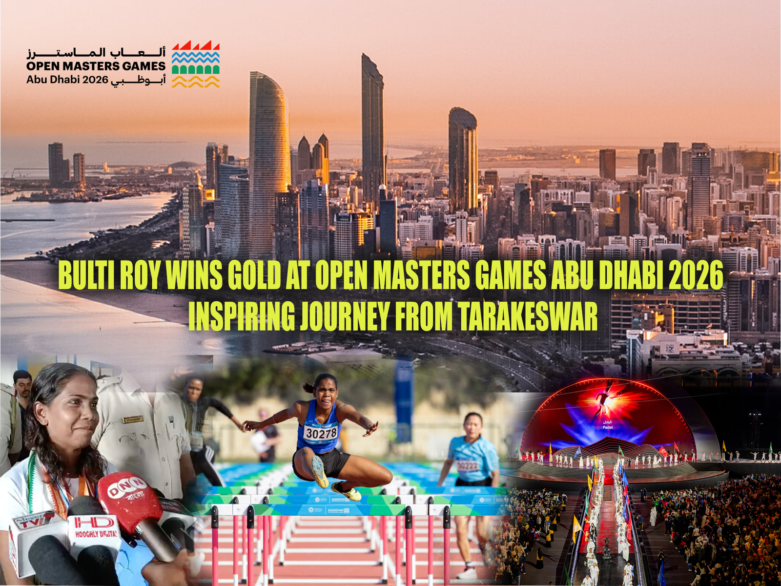 Bulti Ray in Open Masters Games