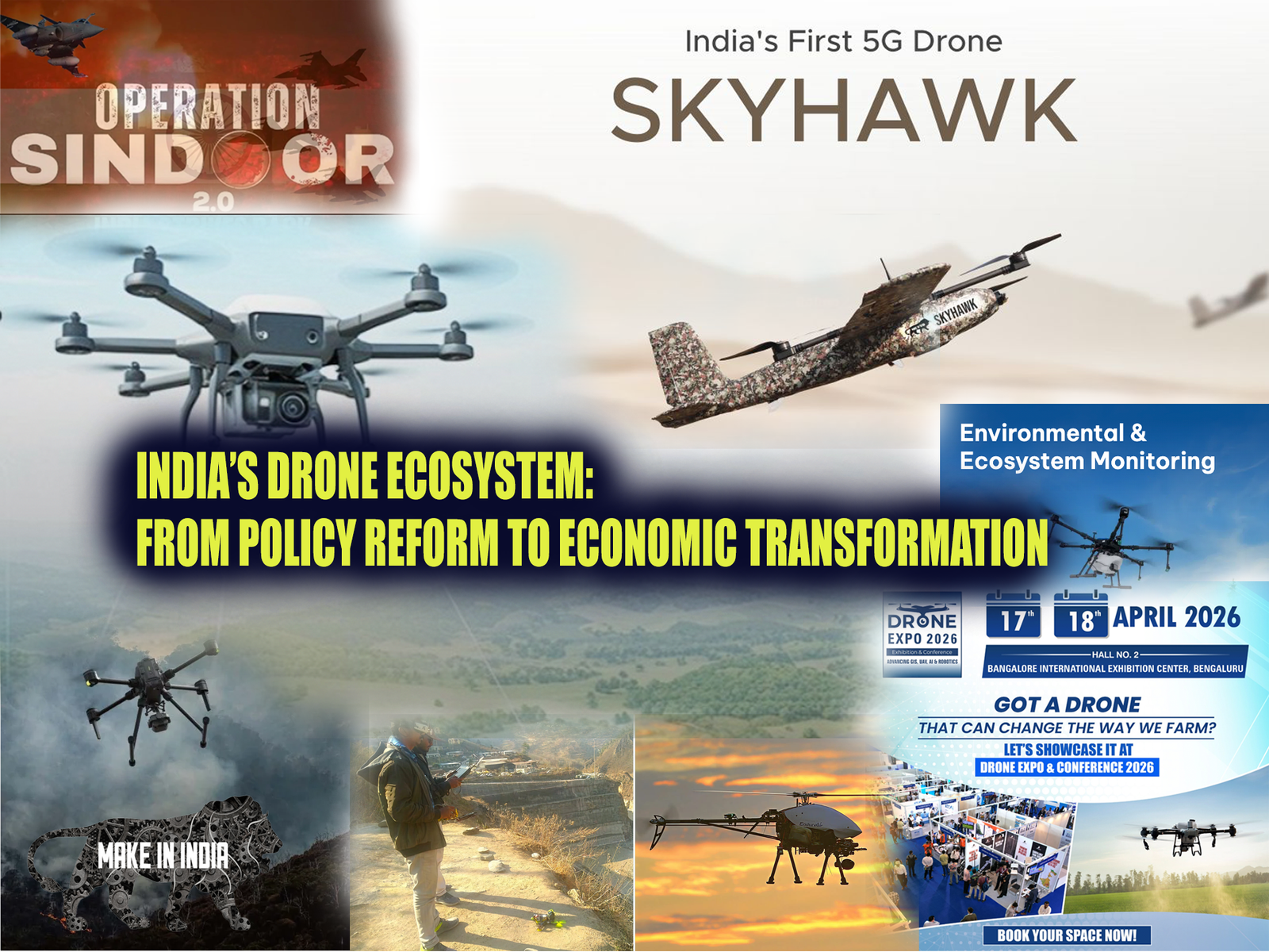 India’s fast-growing drone ecosystem