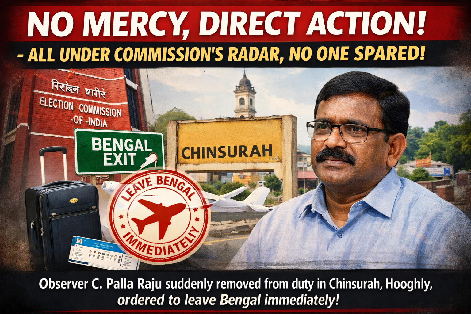 Election observer removal